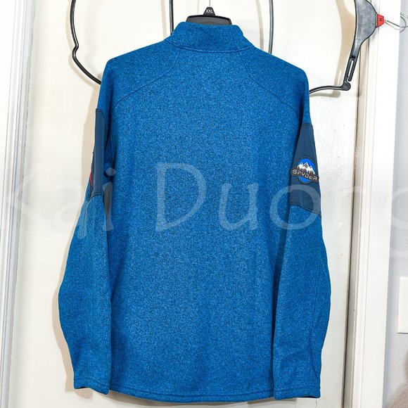 Spyder men full zip jacket in Blue - Picture 6 of 14